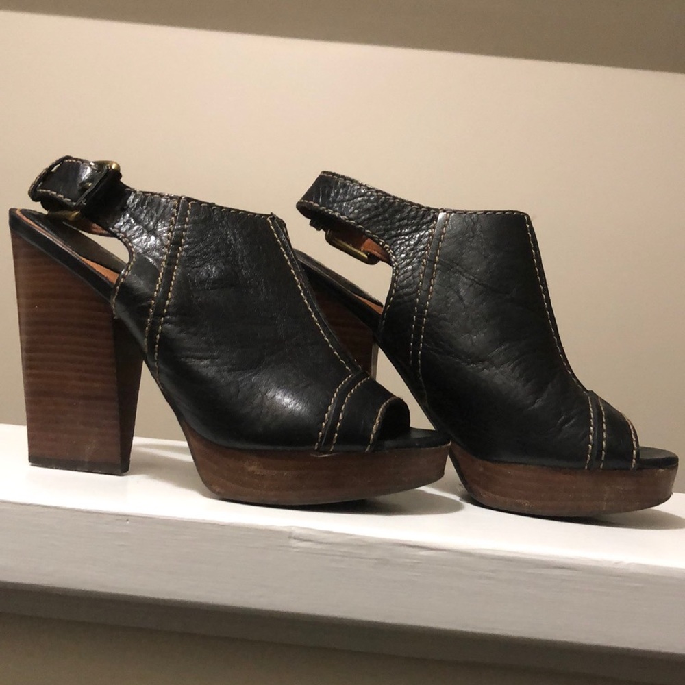 Lucky brand chunky heels